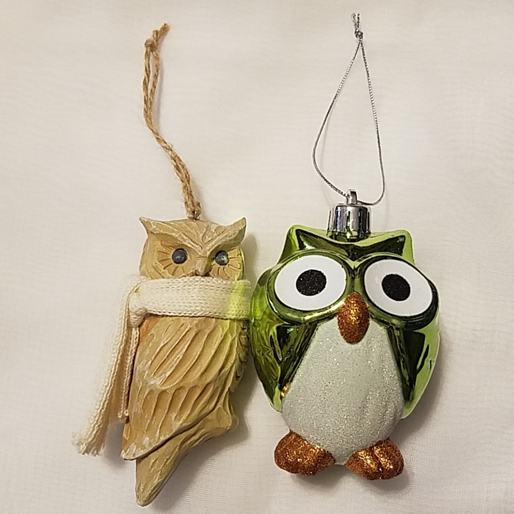 Owl Christmas Ornaments (2)